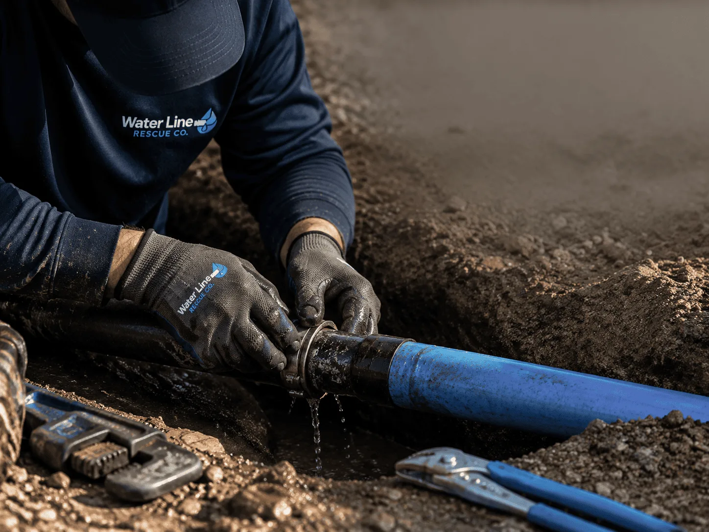 Why choose Water Line Repair in Mustang, OK